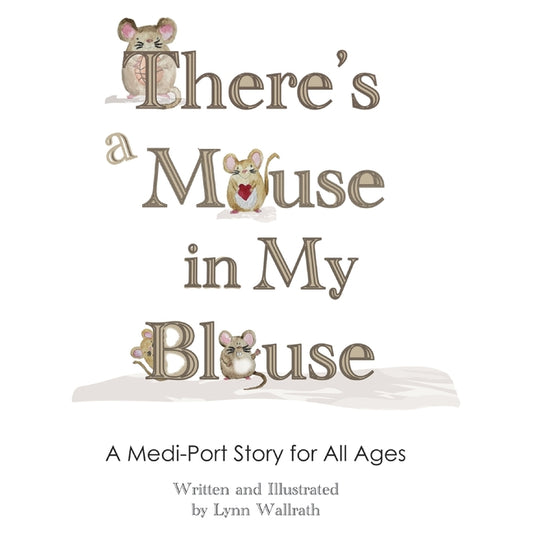 Book cover for There's a Mouse in My Blouse