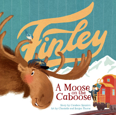 Book cover for Finley: A Moose on the Caboose