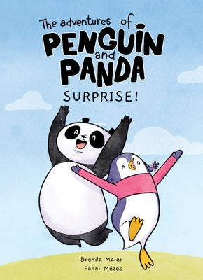 Book cover for Surprise! the Adventures of Penguin and Panda: Graphic Novel (1) Volume 1