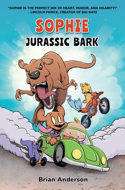 Book cover for Sophie: Jurassic Bark: A Graphic Novel, Vol.1