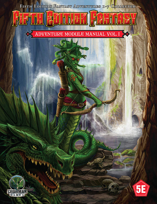 Book cover for D&d 5e: Compendium of Dungeon Crawls Volume 1