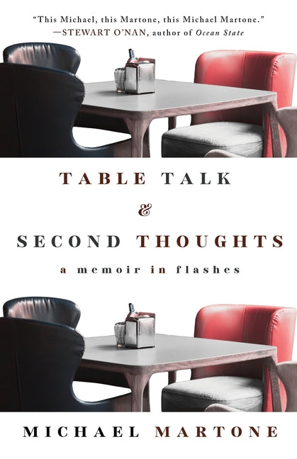 Book cover for Table Talk & Second Thoughts: A Memoir in Flashes