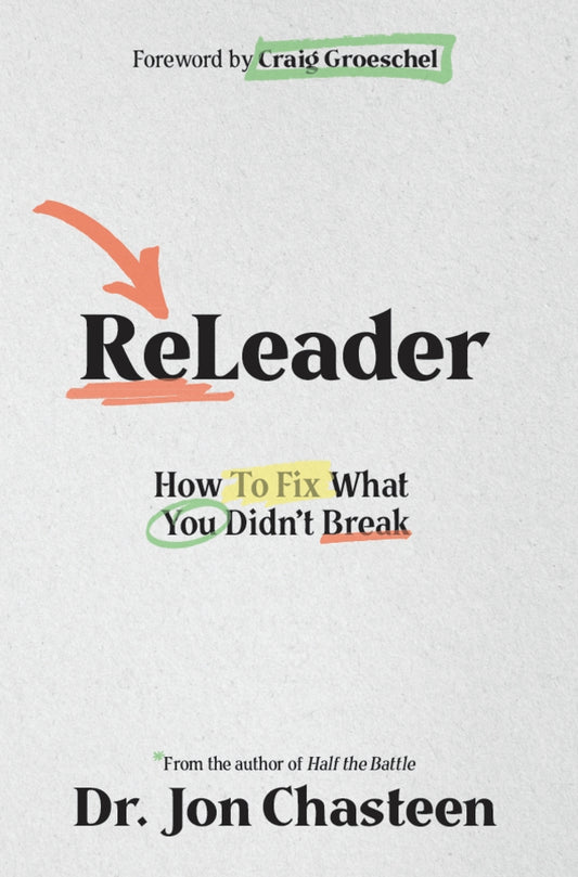 Book cover for Releader: How to Fix What You Didn't Break