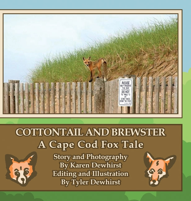 Book cover for Cottontail and Brewster: A Cape Cod Fox Tale