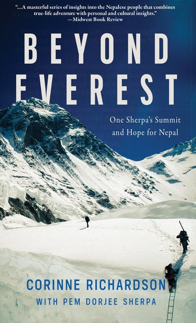 Book cover for Beyond Everest: One Sherpa's Summit and Hope for Nepal