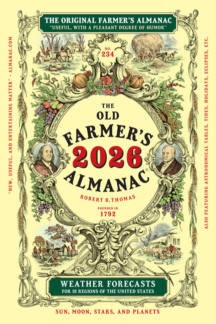 Book cover for 2026 Old Farmer's Almanac