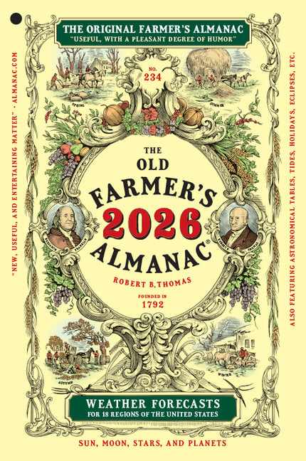 Book cover for 2026 Old Farmer's Almanac