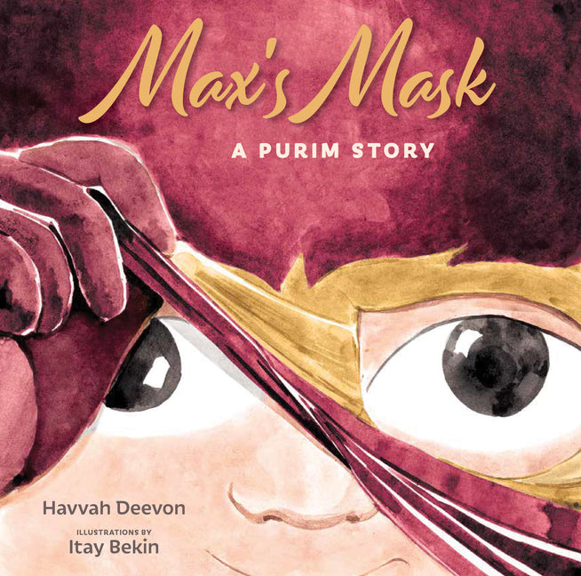 Book cover for Max's Mask: A Purim Story