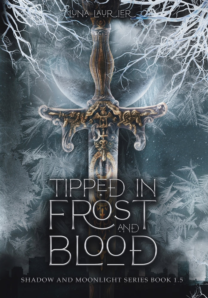 Book cover for Tipped in Frost and Blood: New Adult Paranormal Fantasy Romance