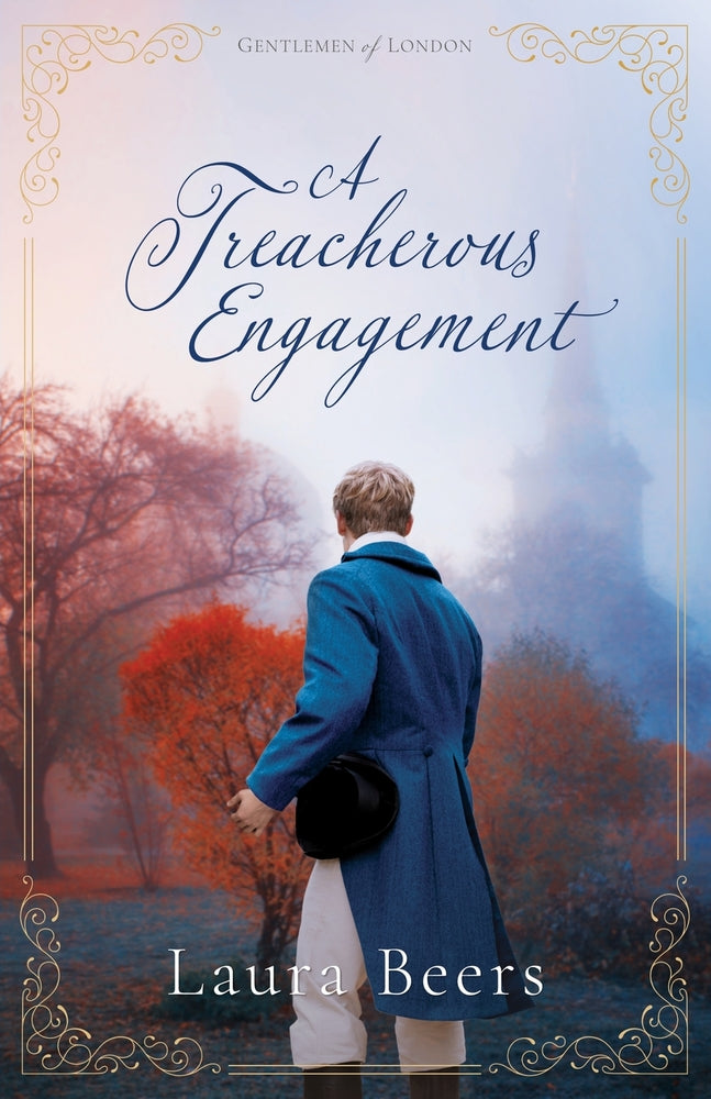 Book cover for A Treacherous Engagement: A Regency Romance