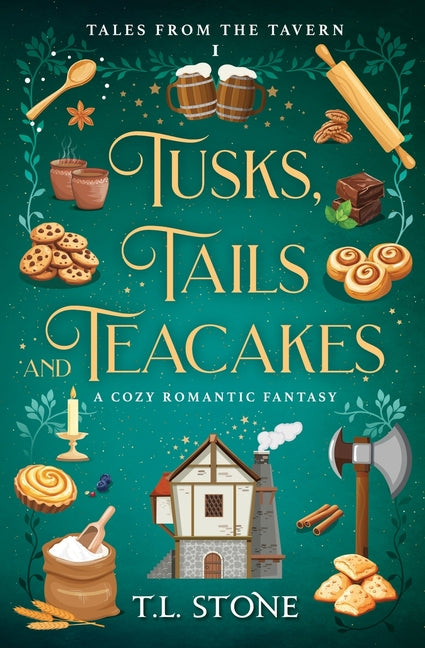 Book cover for Tusks, Tails & Teacakes