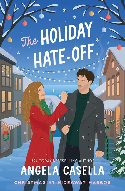 Book cover for Holiday Hate-Off: A Spicy, Small-Town, Christmas RomCom