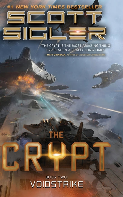Book cover for Crypt 2: Voidstrike: (A Military Sci-Fi Novel)
