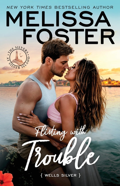 Book cover for Flirting with Trouble: Wells Silver