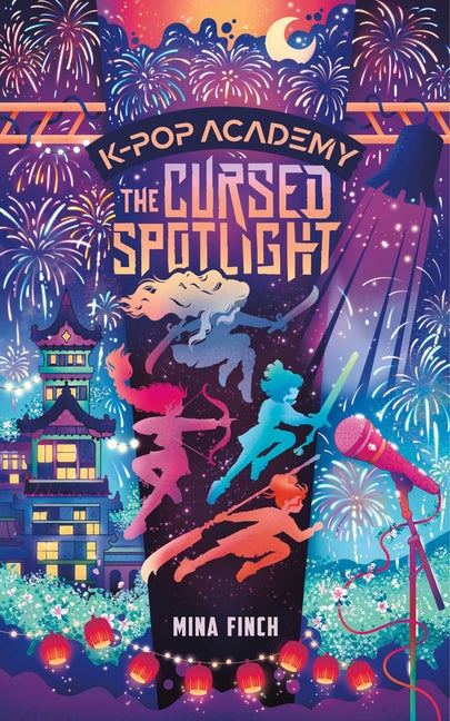 Book cover for Cursed Spotlight: Unofficial Adventure Stories for Kpop Demon Hunters Fans (Book 2)