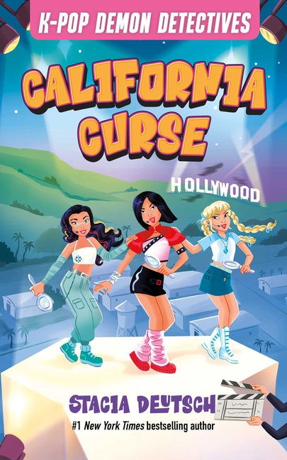 Book cover for California Curse: Mystery Stories for K-Pop Fans (Book 4)