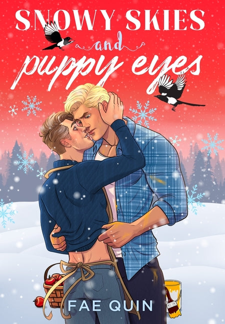 Book cover for Snowy Skies and Puppy Eyes