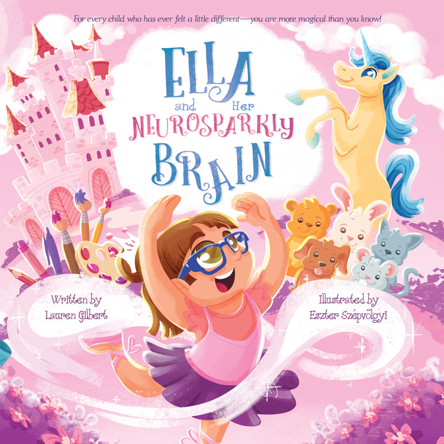 Book cover for Ella and Her Neurosparkly Brain