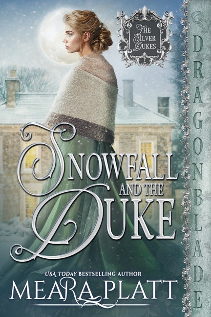 Book cover for Snowfall and the Duke: A Regency Historical Romance