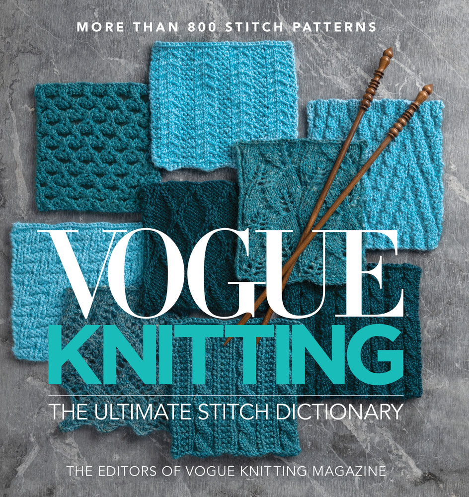 Book cover for Vogue(r) Knitting the Ultimate Stitch Dictionary: More Than 800 Stitch Patterns
