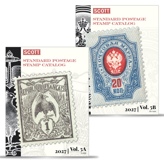 Book cover for 2027 Scott Stamp Postage Catalogue Volume 5: Cover Countries N-Sam (2 Copy Set): Scott Stamp Postage Catalogue Volume 5: Countries N-Sam