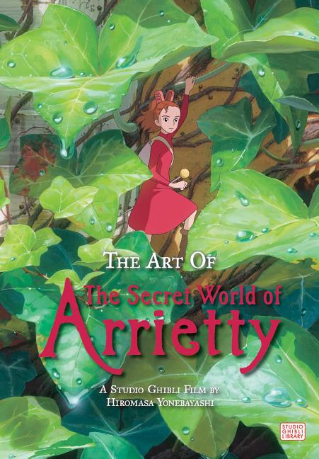 Book cover for The Art of the Secret World of Arrietty