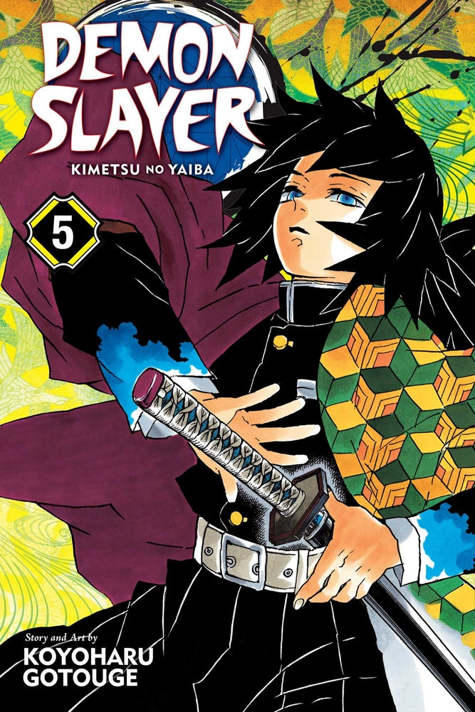 Book cover for Demon Slayer: Kimetsu No Yaiba, Vol. 5