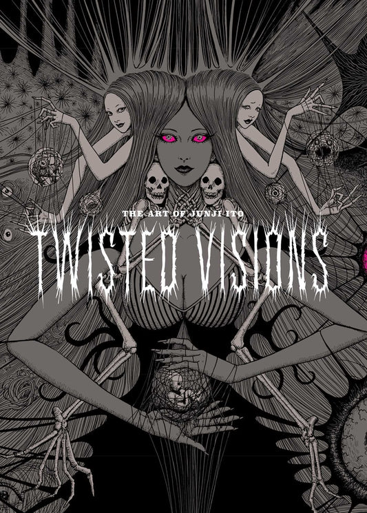 Book cover for The Art of Junji Ito: Twisted Visions