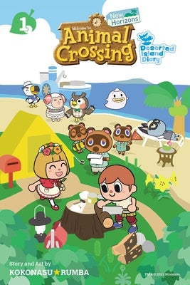 Book cover for Animal Crossing: New Horizons, Vol. 1: Deserted Island Diary