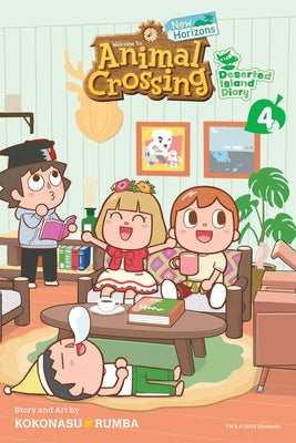 Book cover for Animal Crossing: New Horizons, Vol. 4: Deserted Island Diary