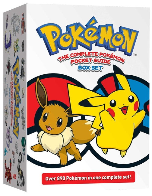 Book cover for Pokémon: The Complete Pokémon Pocket Guide Box Set