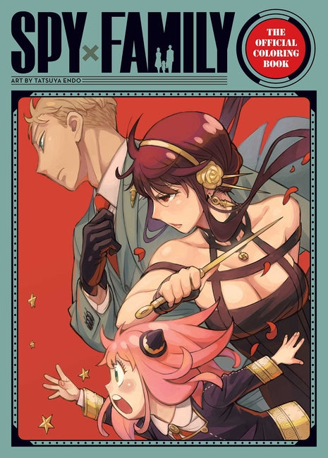 Book cover for Spy X Family: The Official Coloring Book