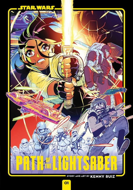 Book cover for Star Wars: Path of the Lightsaber, Vol. 1