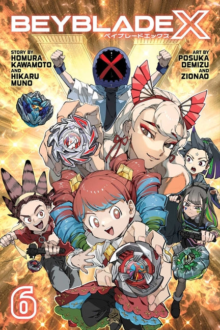 Book cover for Beyblade X, Vol. 6