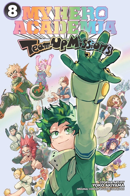 Book cover for My Hero Academia: Team-Up Missions, Vol. 8