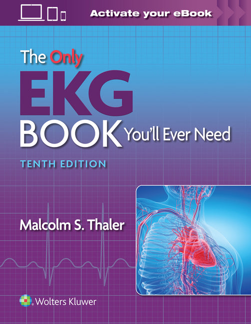 Book cover for Only EKG Book You'll Ever Need