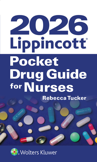 Book cover for 2026 Lippincott Pocket Drug Guide for Nurses