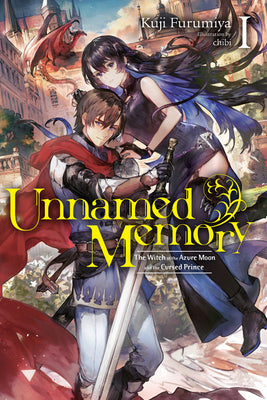 Book cover for Unnamed Memory, Vol. 1 (Light Novel): The Witch of the Azure Moon and the Cursed Prince