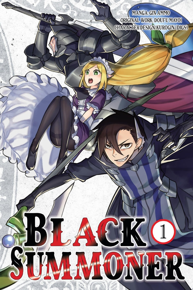 Book cover for Black Summoner, Vol. 1 (Manga)