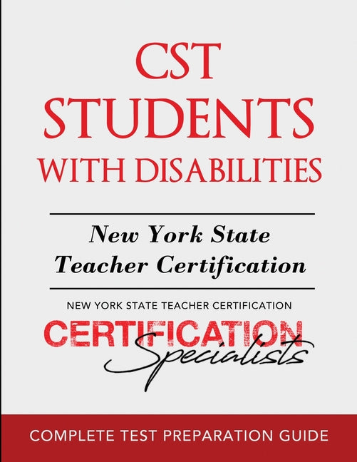 Book cover for CST Students with Disabilities: New York State Teacher Certification