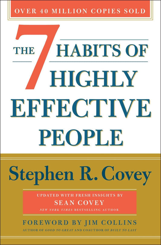 Book cover for The 7 Habits of Highly Effective People: 30th Anniversary Edition