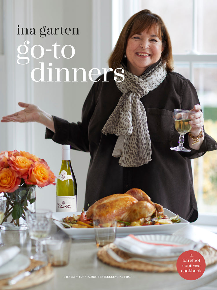 Book cover for Go-To Dinners: A Barefoot Contessa Cookbook