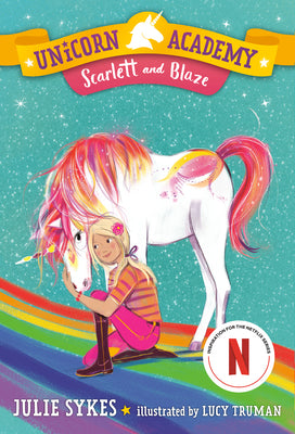 Book cover for Unicorn Academy #2: Scarlett and Blaze