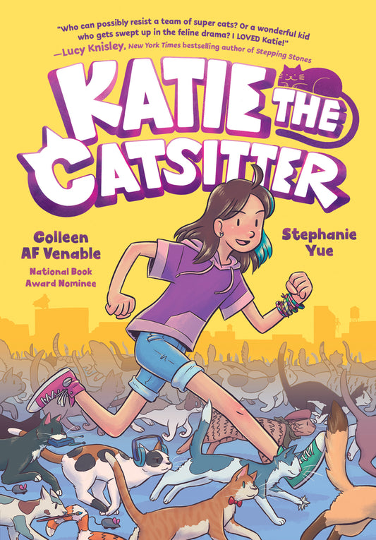 Book cover for Katie the Catsitter: (A Graphic Novel)