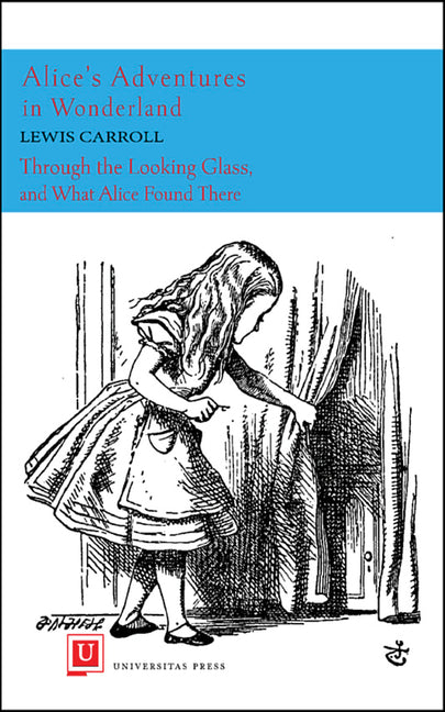 Book cover for Alice's Adventures in Wonderland and Through the Looking-Glass