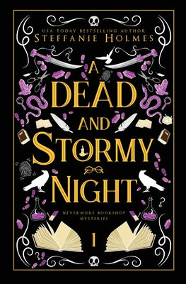 Book cover for A Dead and Stormy Night: Luxe paperback edition