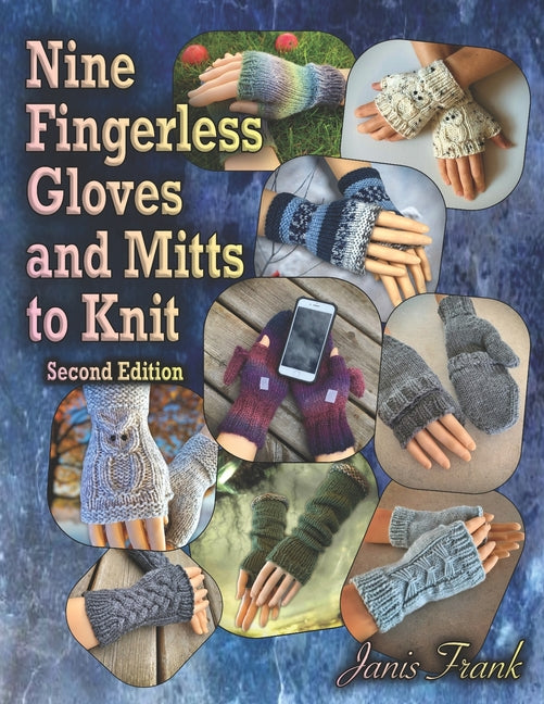 Book cover for Nine Fingerless Gloves and Mitts to Knit