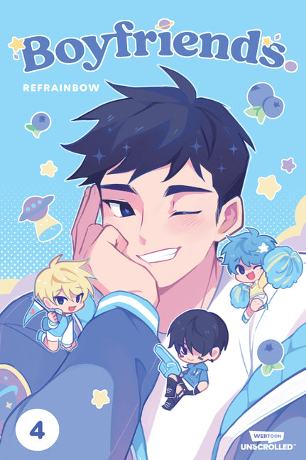 Book cover for Boyfriends. Volume Four: A Webtoon Unscrolled Graphic Novel