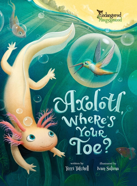 Book cover for Axolotl, Where's Your Toe?