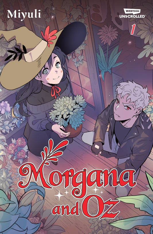 Book cover for Morgana and Oz Volume One: A Webtoon Unscrolled Graphic Novel